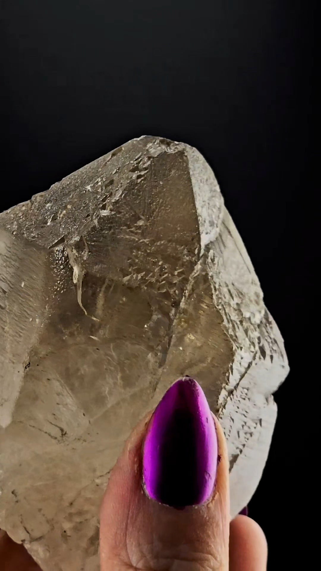 Alluvial Smoky Quartz from Corinto