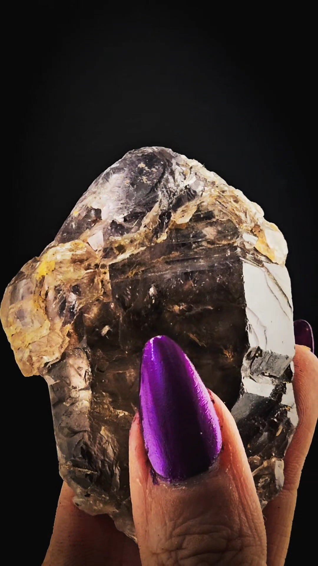 Amethyst Smoky Elestial Magic from Mondo Tangerine