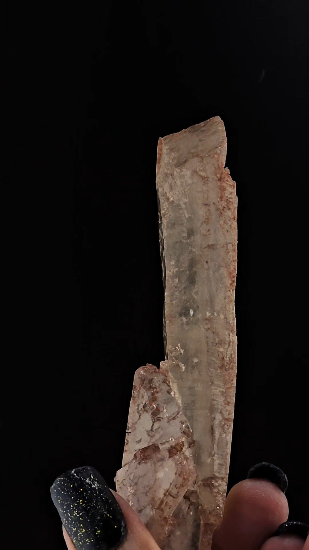 Ancient Red Sage Quartz Tabby from Para Brazil