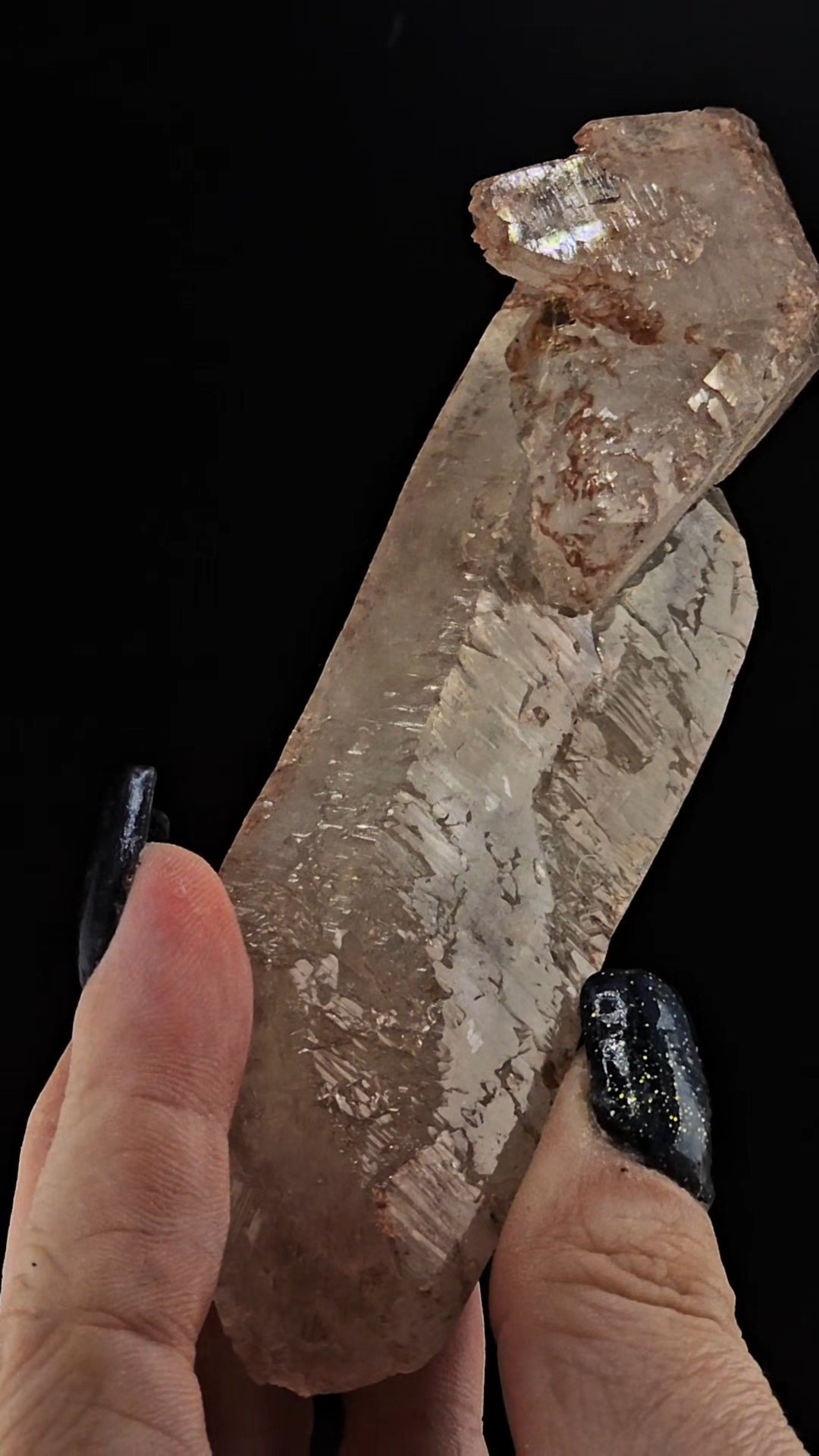 Ancient Red Sage Quartz Tabby from Para Brazil