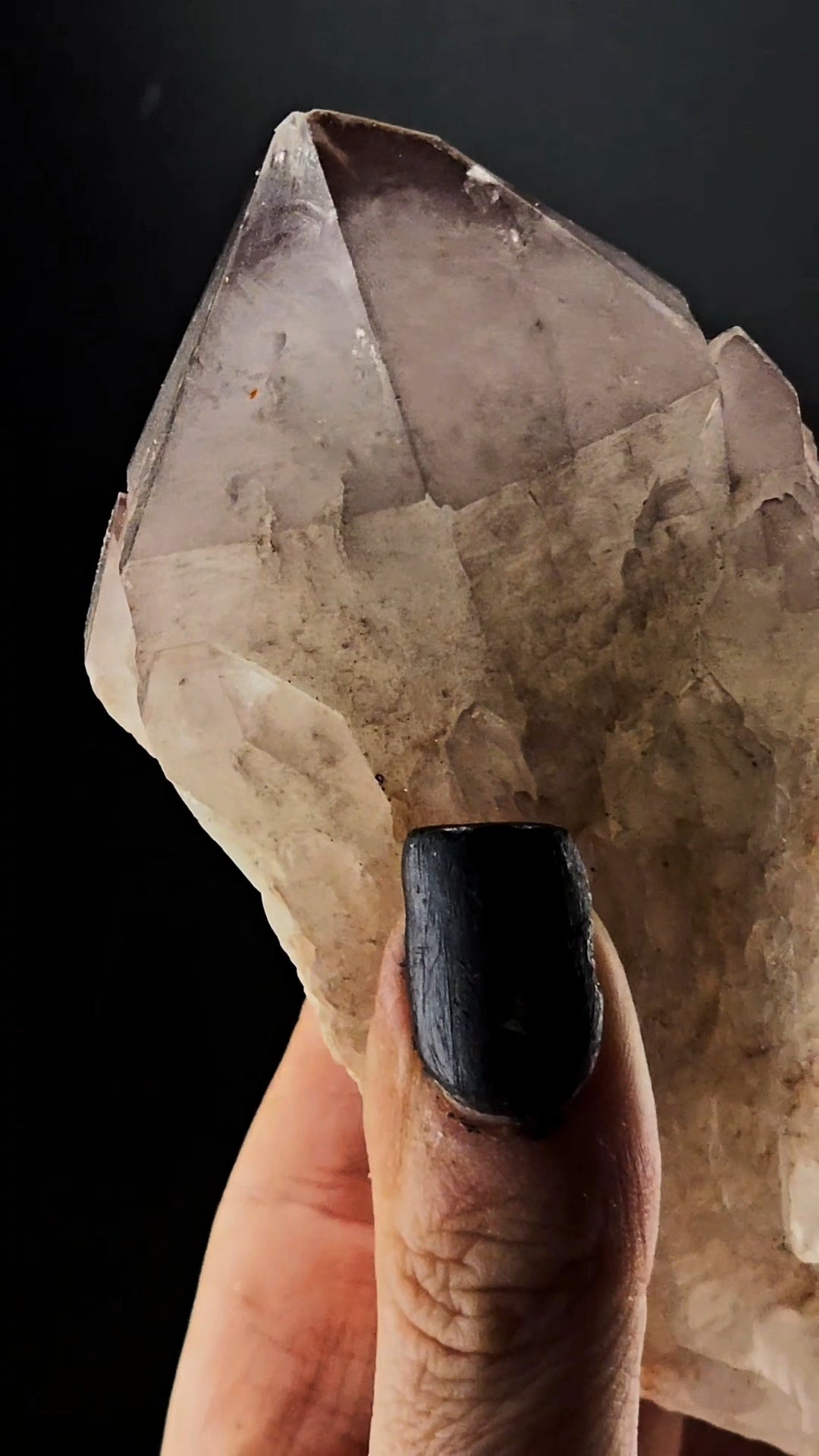 Purple Tipped Cactus Quartz from South America