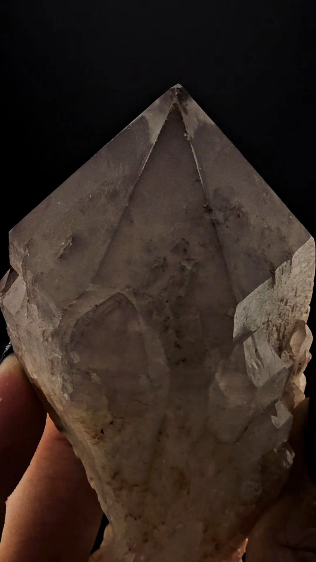 Purple Tipped Cactus Quartz from South America