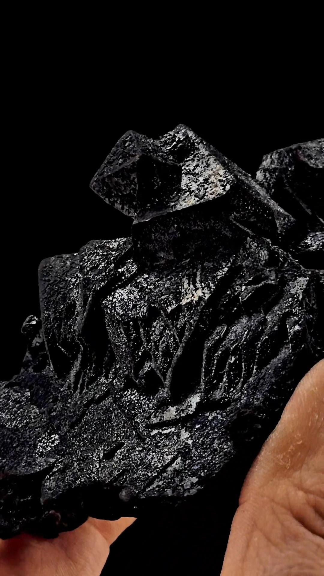 MARTITE Hematite After Magnetite from Payun Volcano in Argentina