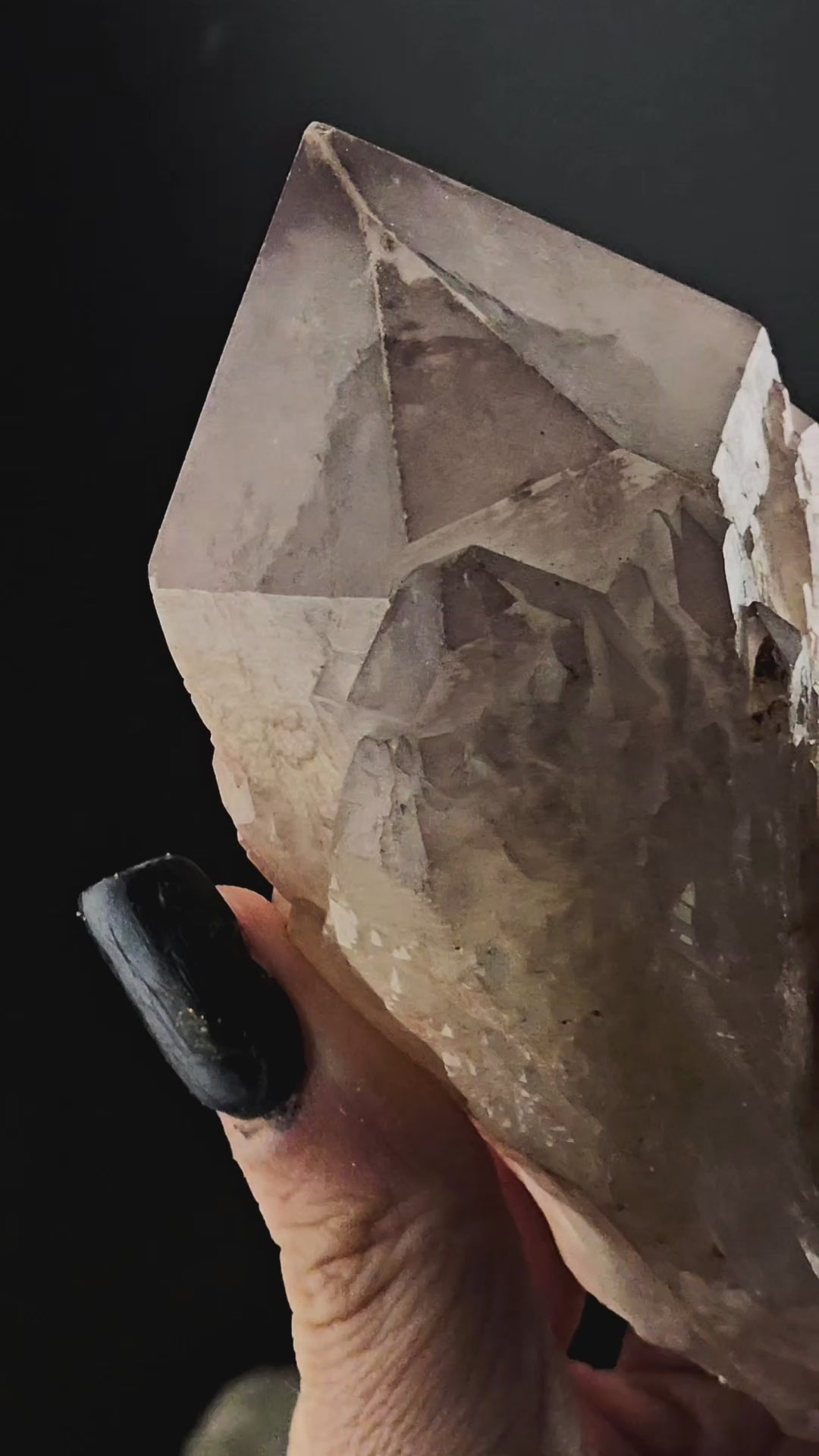 Purple Tipped Cactus Quartz from South America