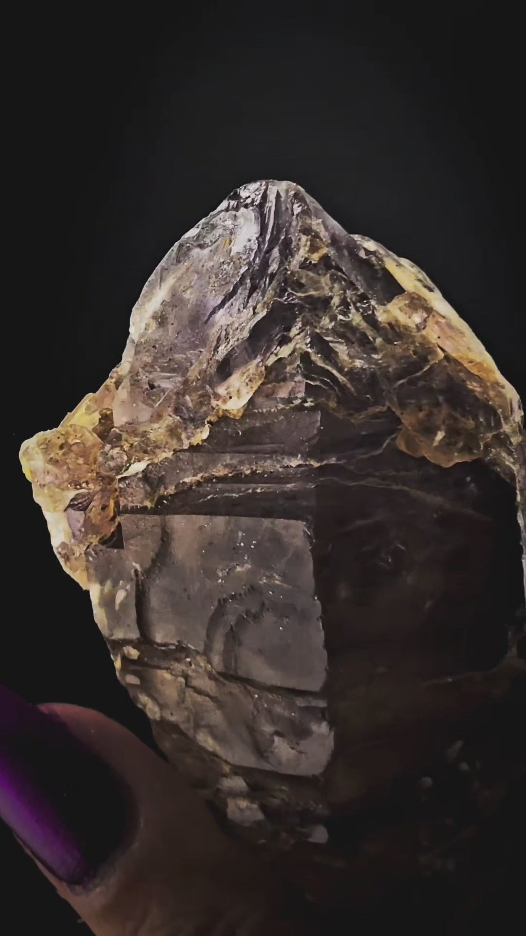 Amethyst Smoky Elestial Magic from Mondo Tangerine