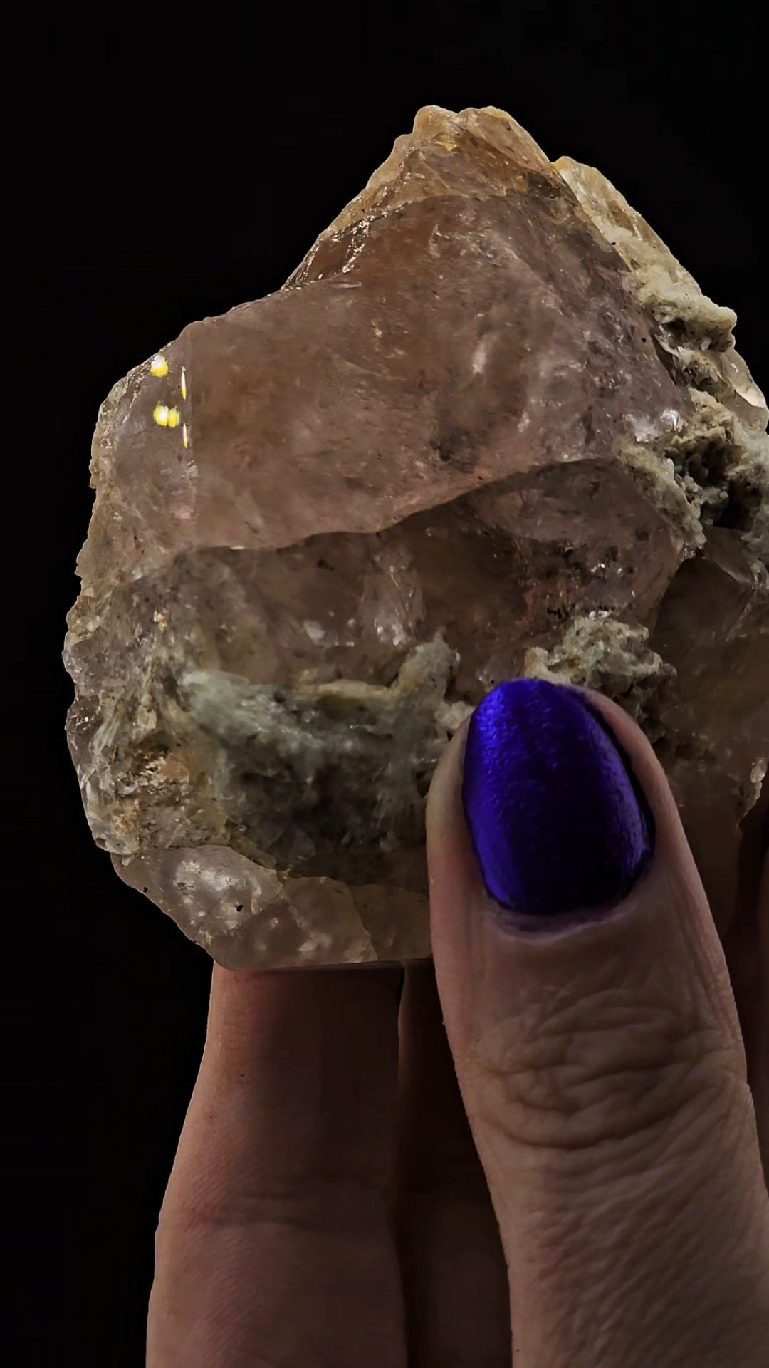 Morganite Chunk From Shigar Pakistan