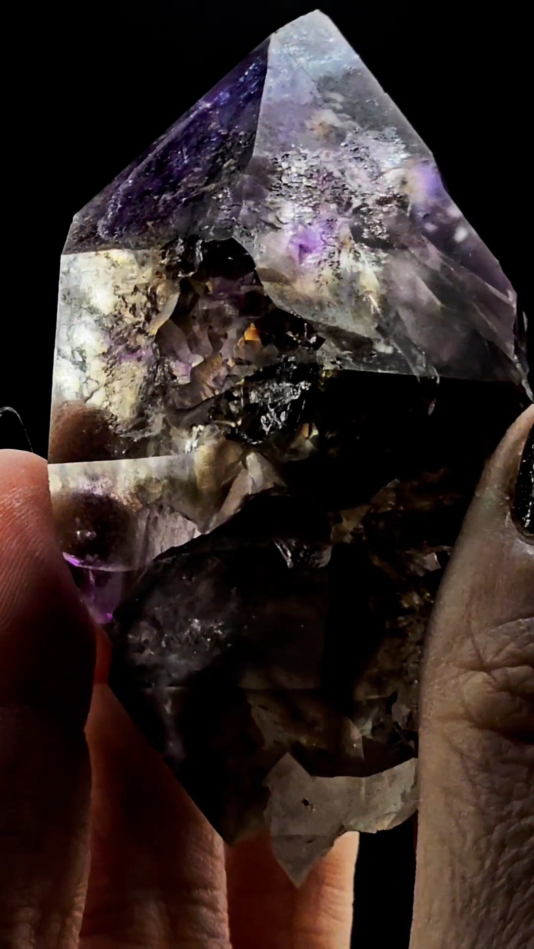 Little Ones Claim Smoky Amethyst Goboboseb Semi Scepter