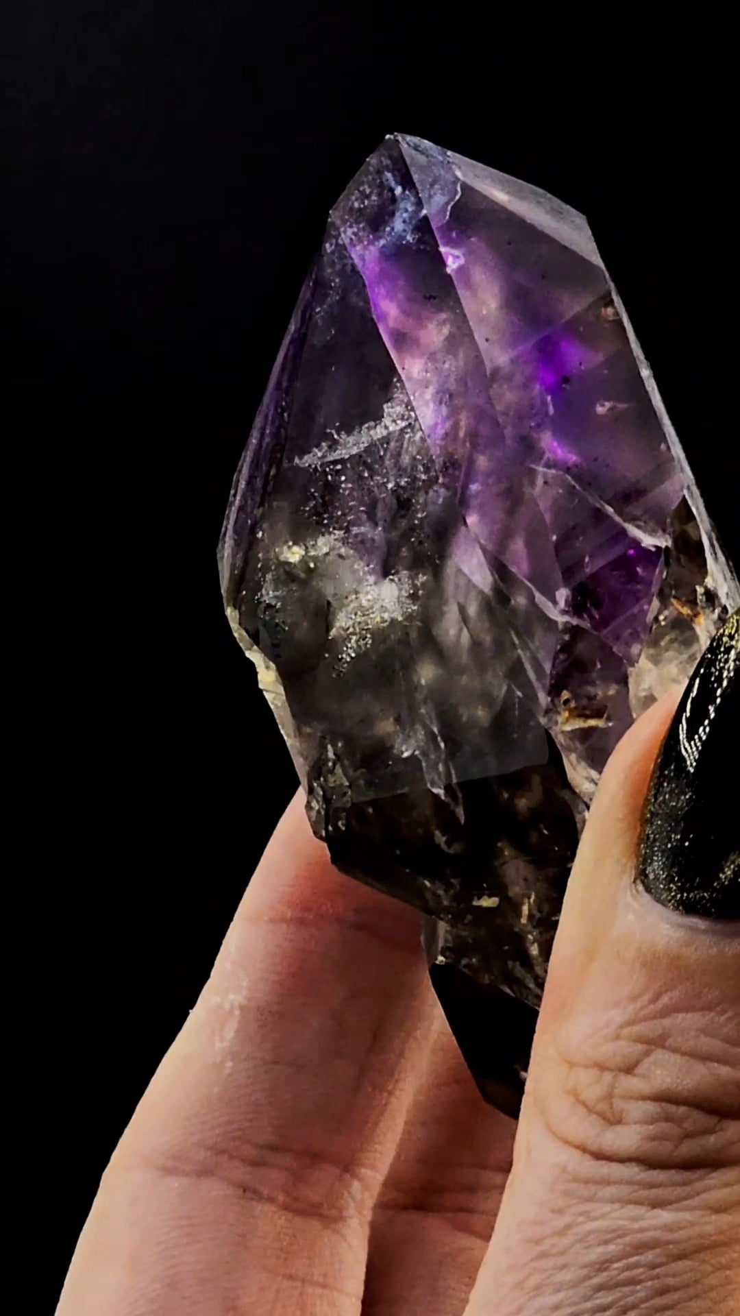 Little Ones Claim Smoky Amethyst Goboboseb Semi Scepter