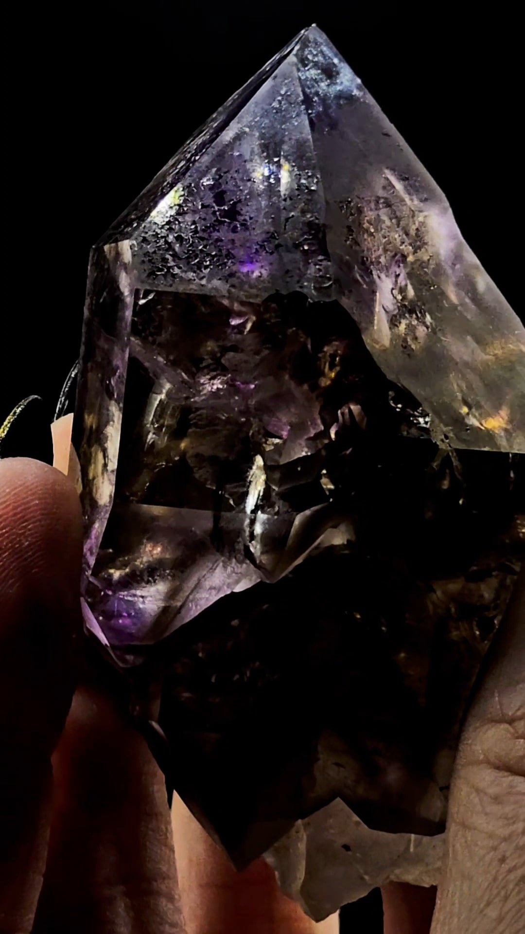 Little Ones Claim Smoky Amethyst Goboboseb Semi Scepter