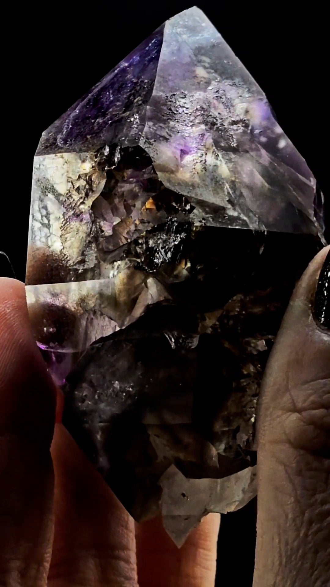 Little Ones Claim Smoky Amethyst Goboboseb Semi Scepter