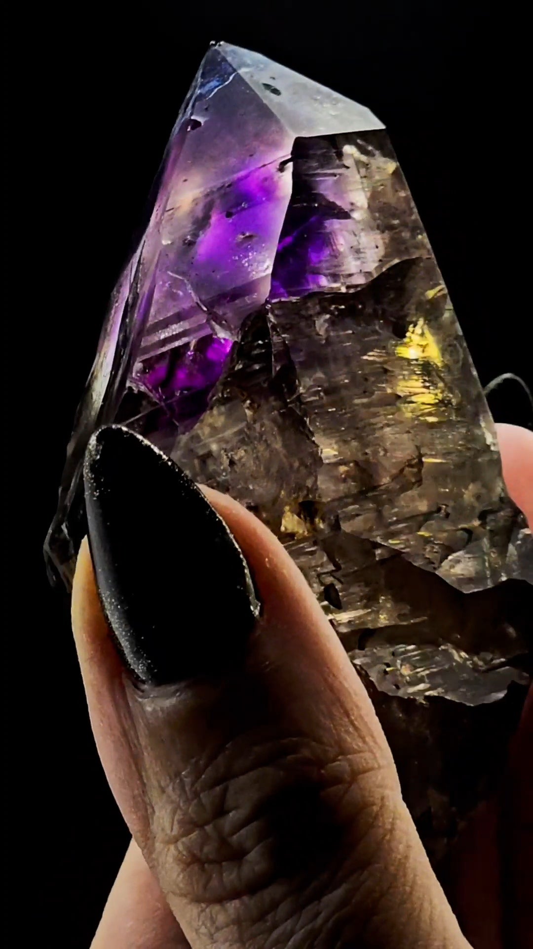 Little Ones Claim Smoky Amethyst Goboboseb Semi Scepter