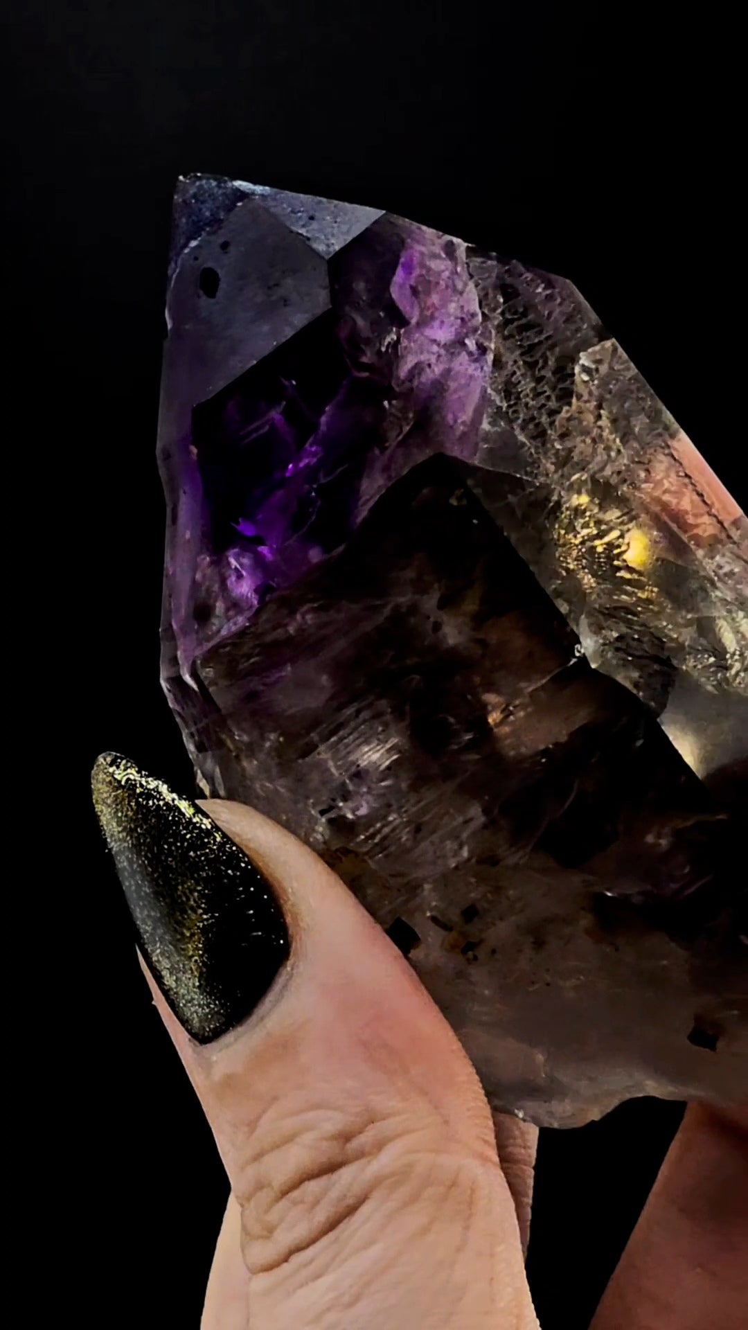 Little Ones Claim Smoky Amethyst Goboboseb Semi Scepter