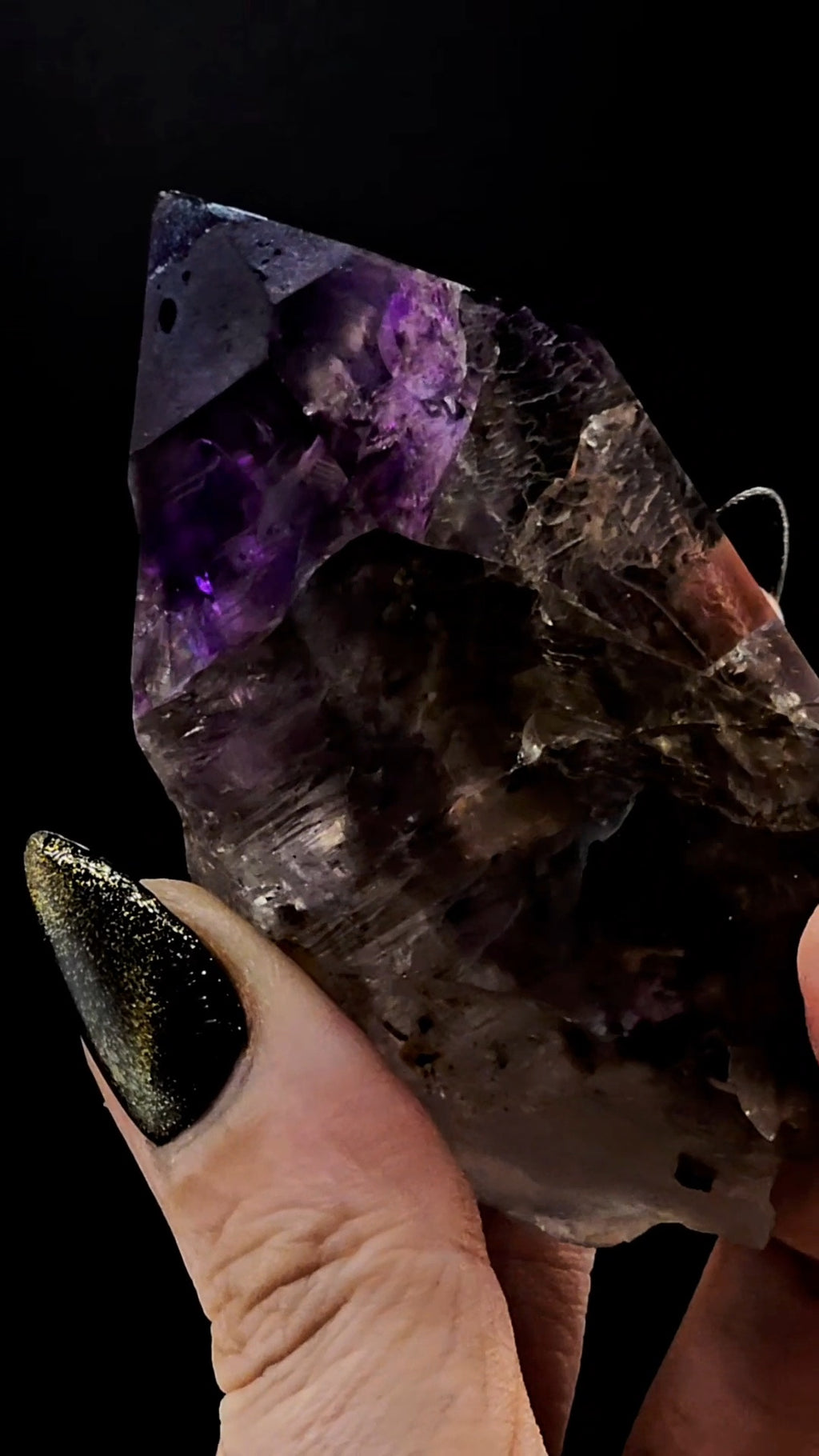 Little Ones Claim Smoky Amethyst Goboboseb Semi Scepter