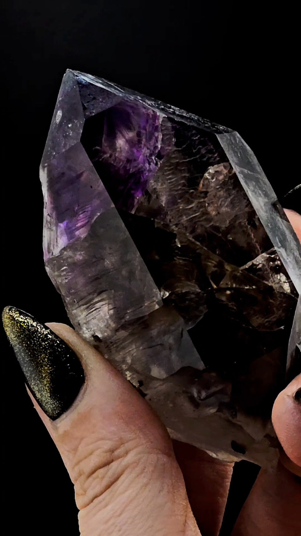 Little Ones Claim Smoky Amethyst Goboboseb Semi Scepter