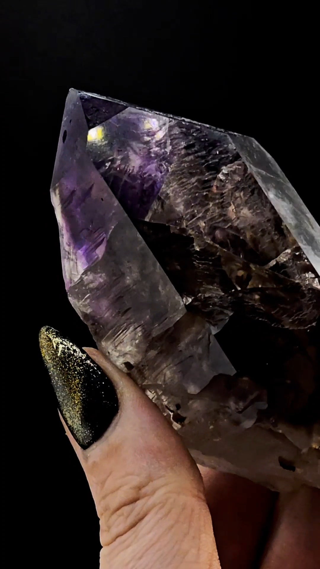 Little Ones Claim Smoky Amethyst Goboboseb Semi Scepter