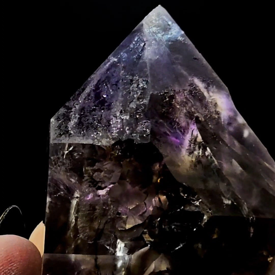 Little Ones Claim Smoky Amethyst Goboboseb Semi Scepter