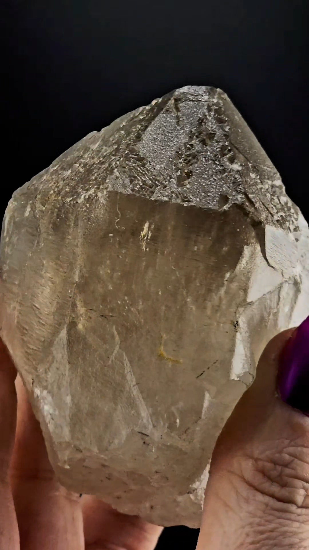 Alluvial Smoky Quartz from Corinto