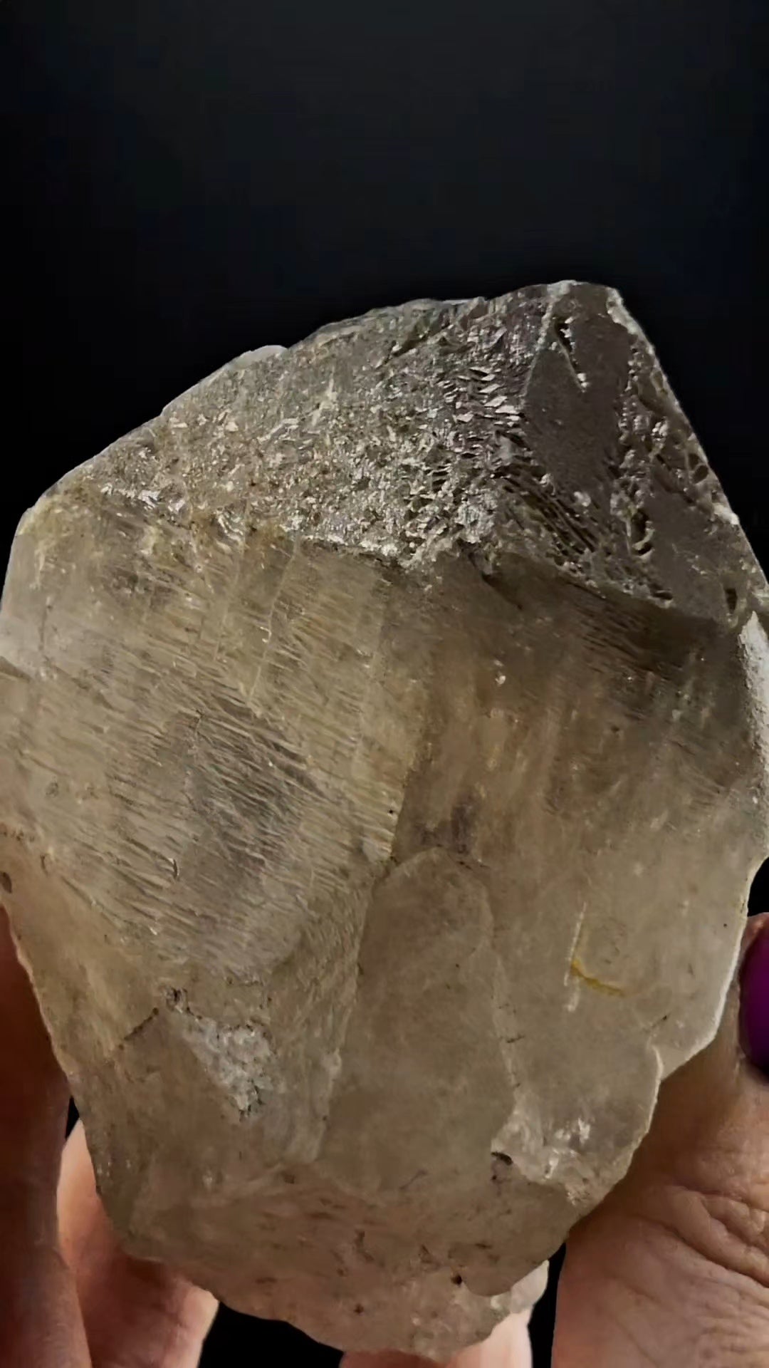 Alluvial Smoky Quartz from Corinto