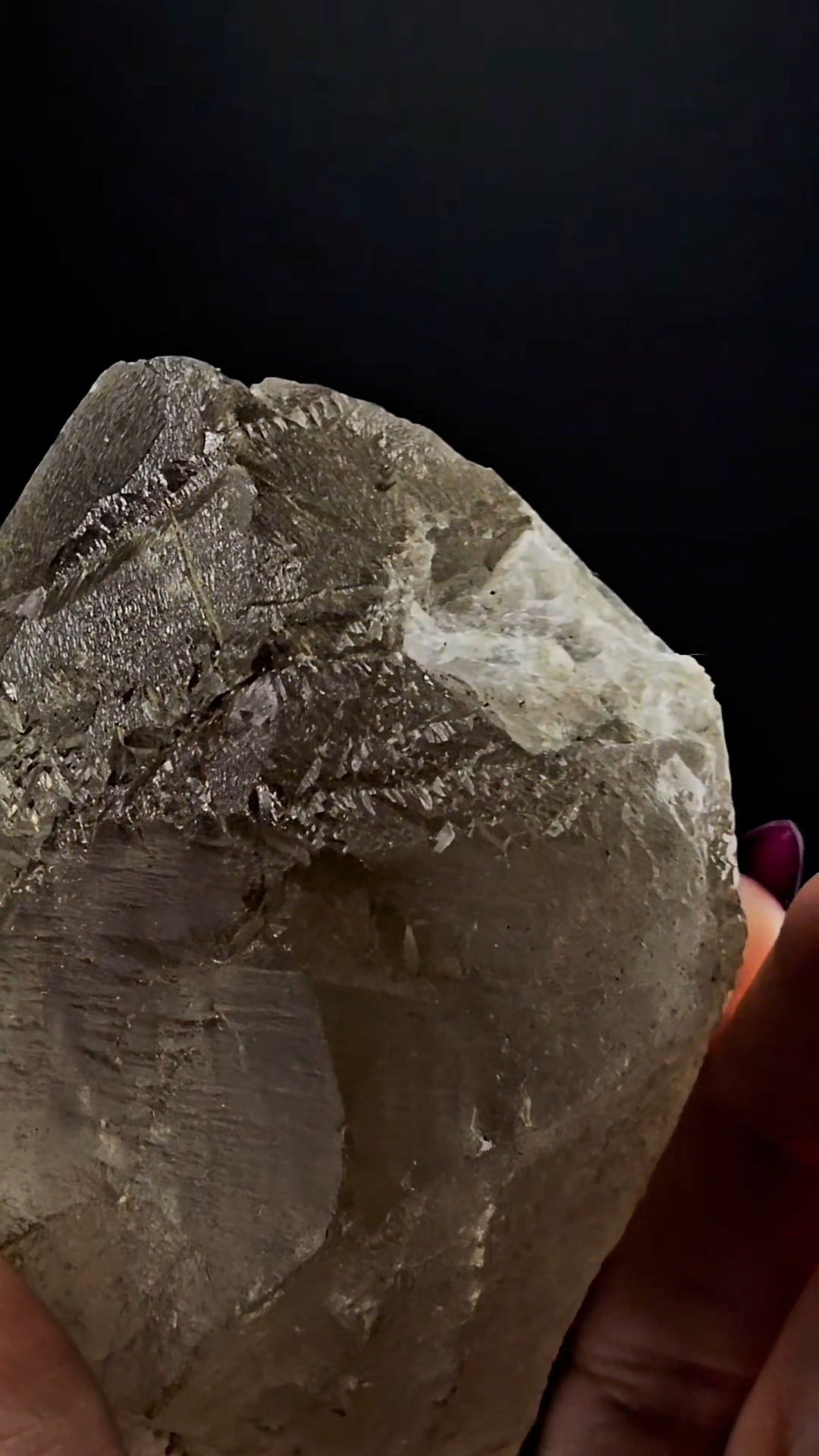 Alluvial Smoky Quartz from Corinto