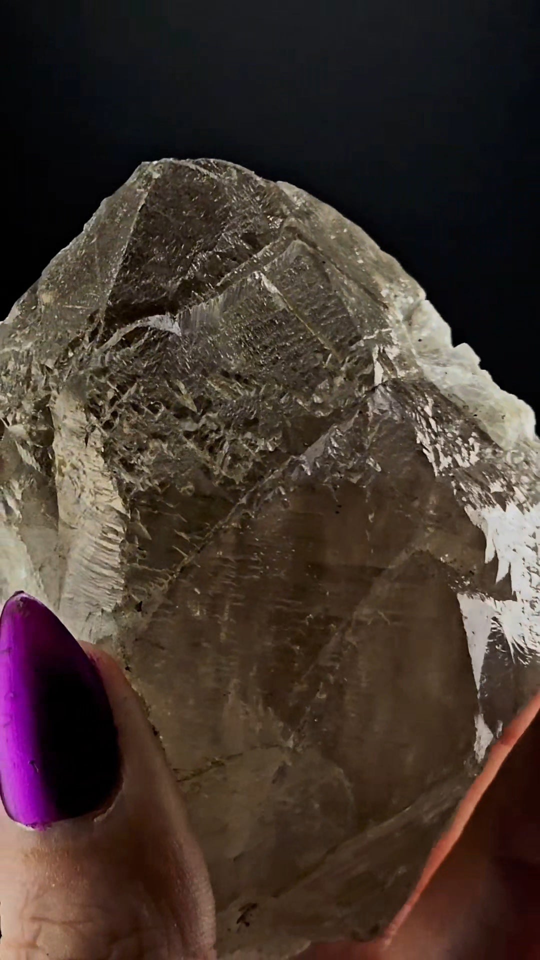 Alluvial Smoky Quartz from Corinto