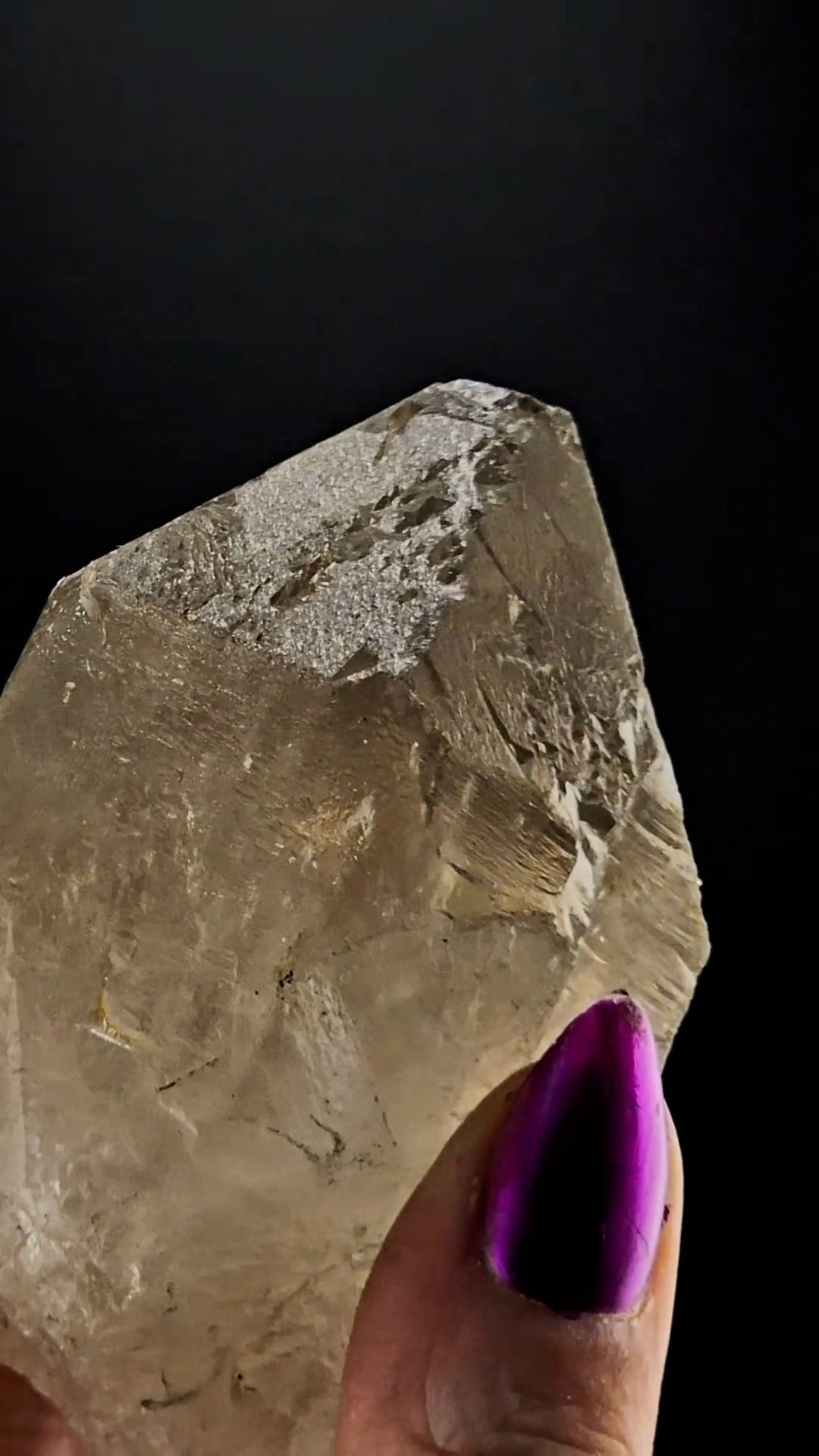 Alluvial Smoky Quartz from Corinto