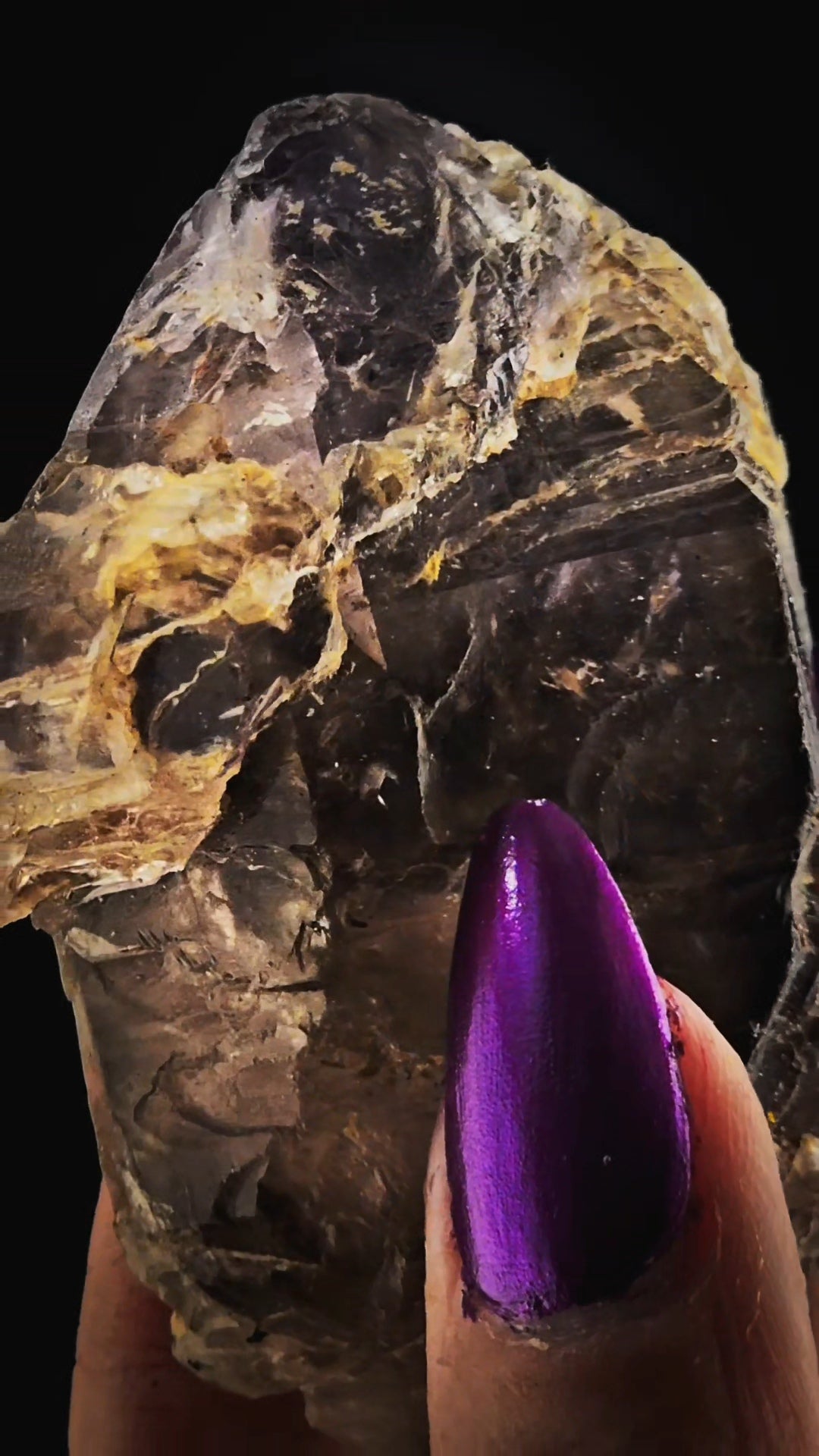 Amethyst Smoky Elestial Magic from Mondo Tangerine