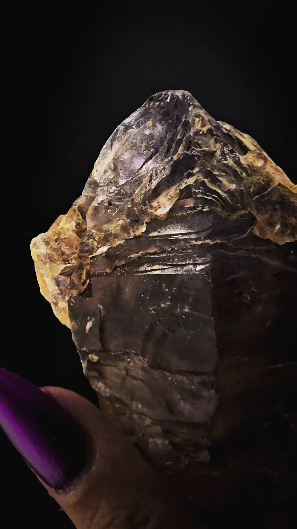 Amethyst Smoky Elestial Magic from Mondo Tangerine