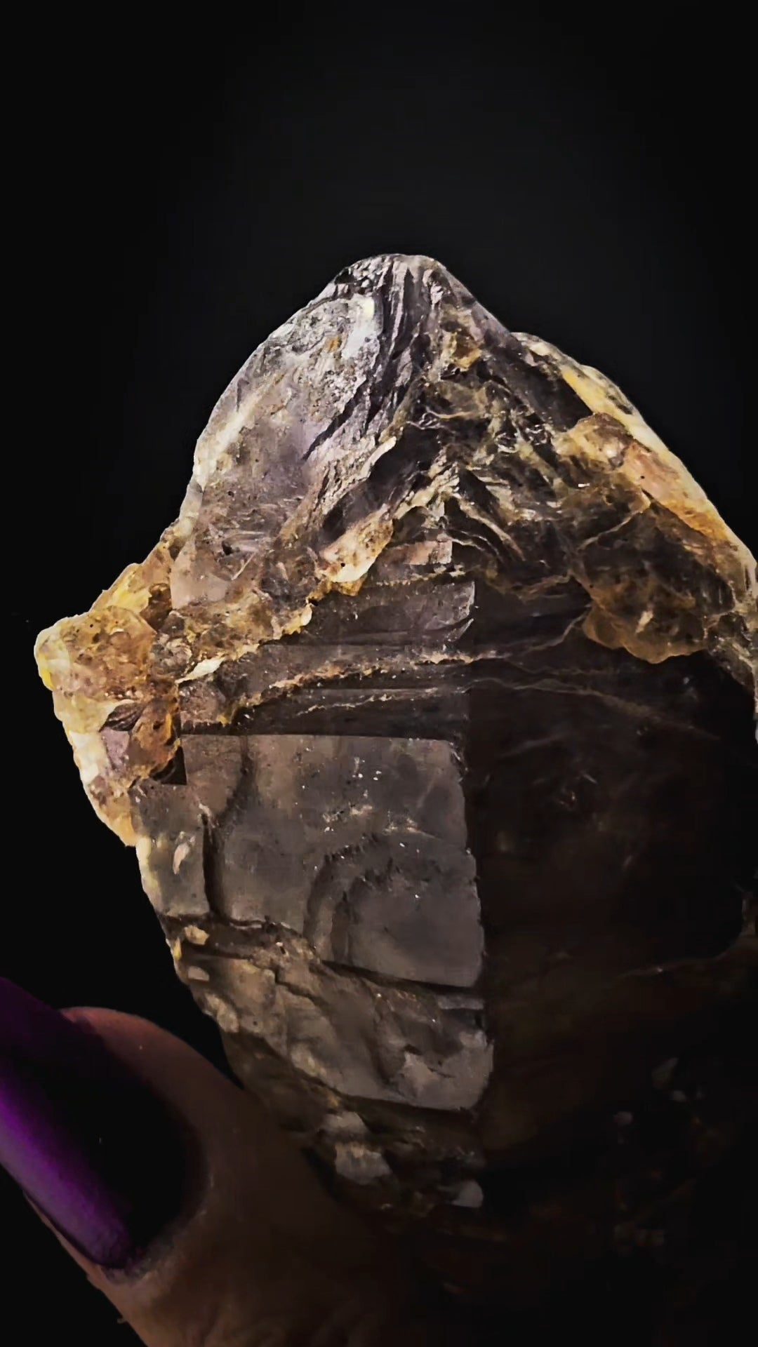 Amethyst Smoky Elestial Magic from Mondo Tangerine