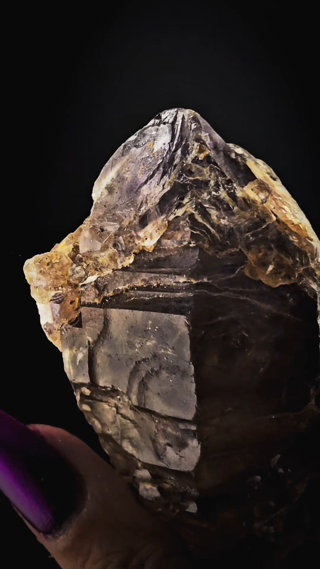 Amethyst Smoky Elestial Magic from Mondo Tangerine