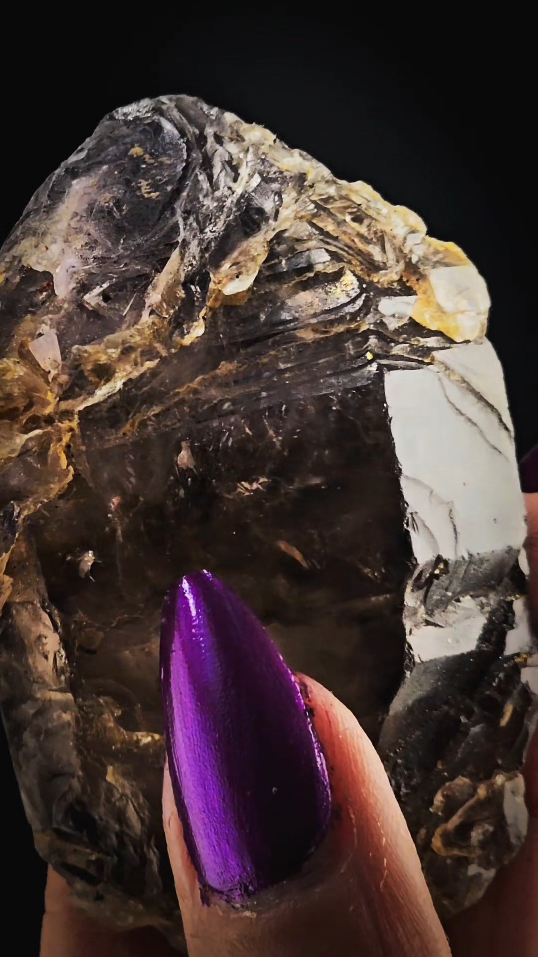 Amethyst Smoky Elestial Magic from Mondo Tangerine