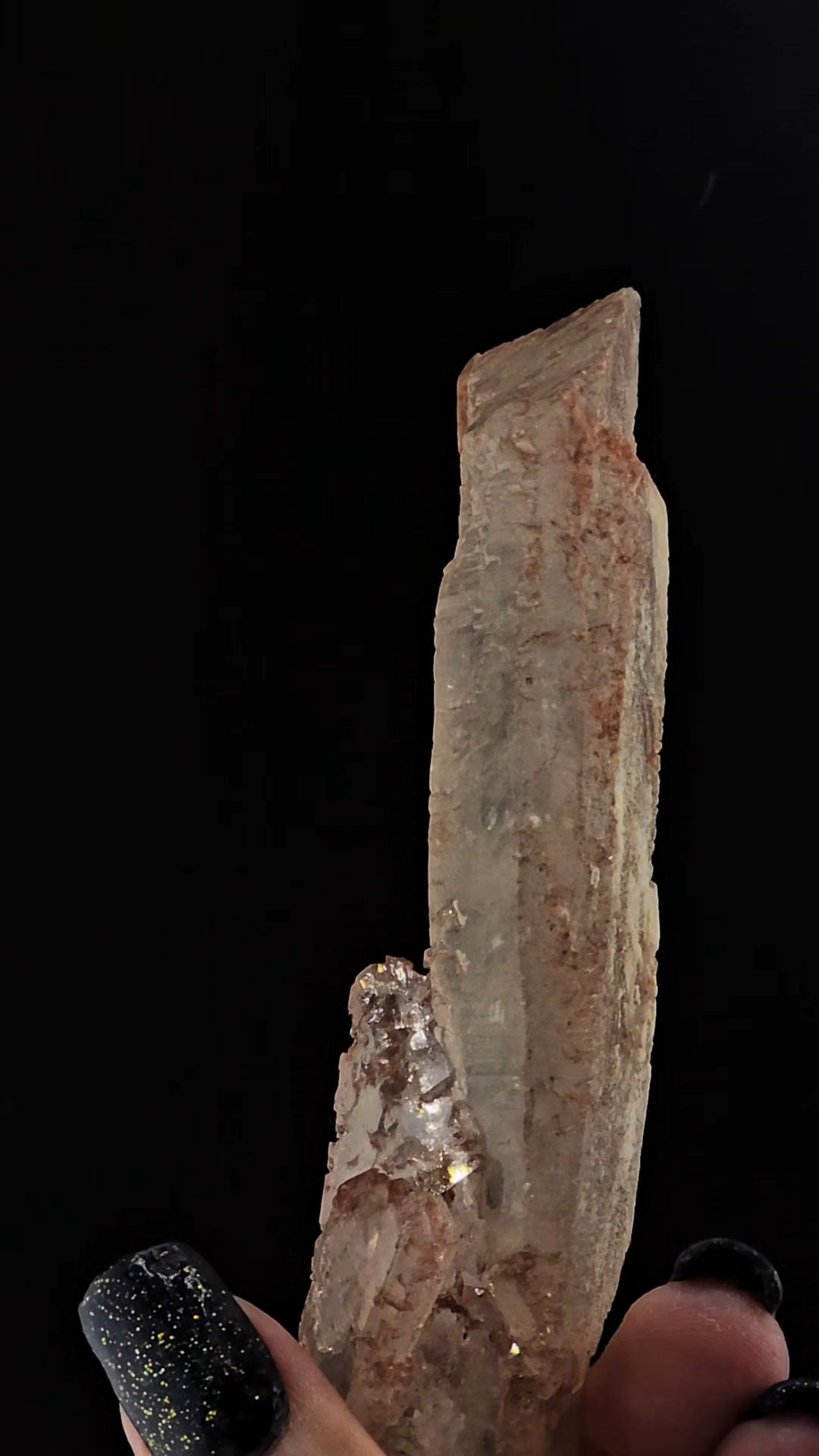 Ancient Red Sage Quartz Tabby from Para Brazil