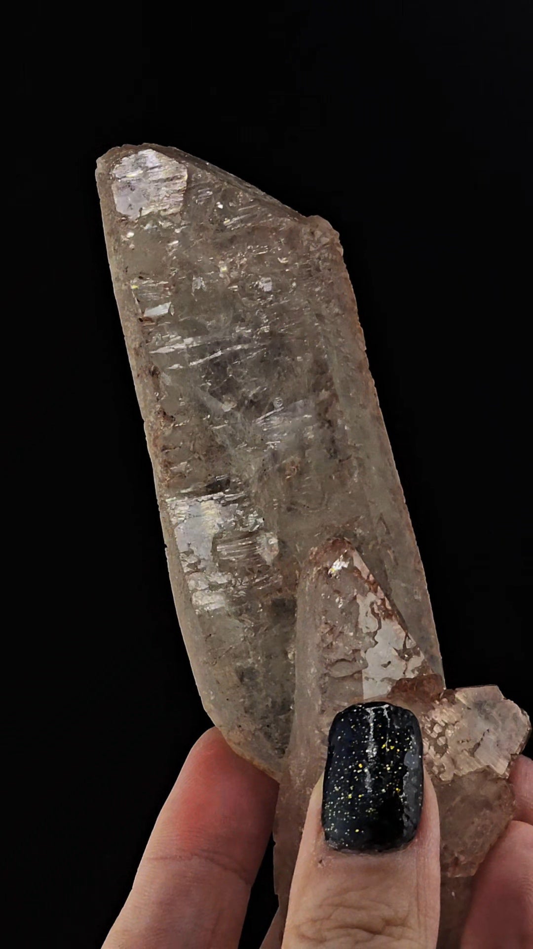 Ancient Red Sage Quartz Tabby from Para Brazil