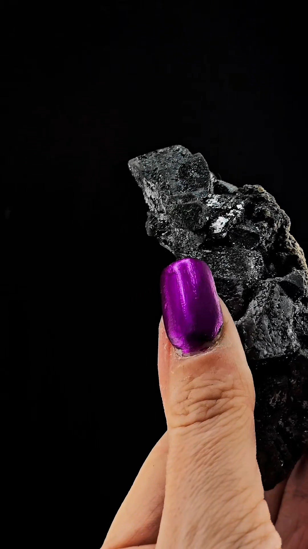 Martite - Hematite After Magnatite from the Payun Volcano