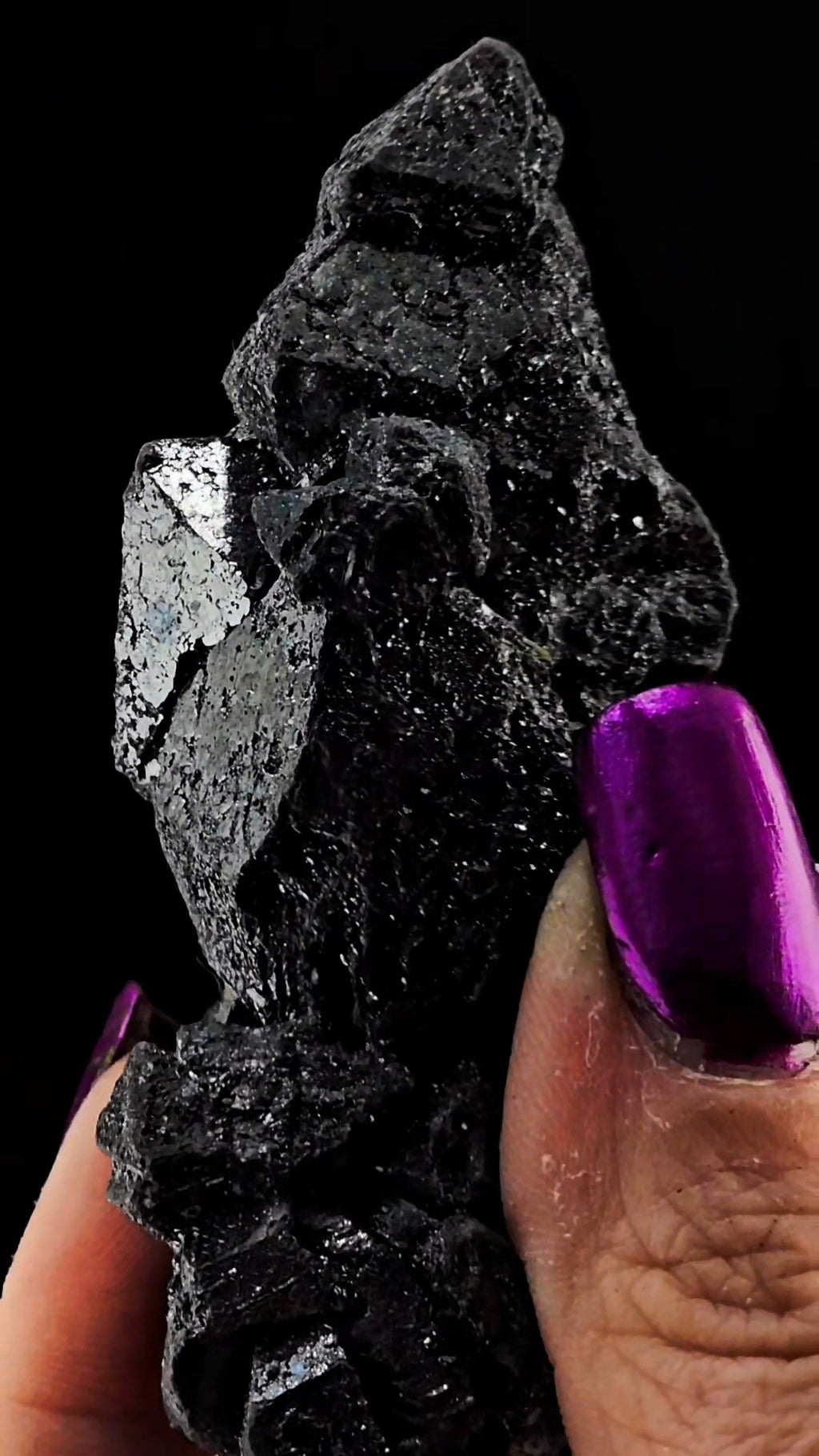 Martite - Hematite After Magnatite from the Payun Volcano