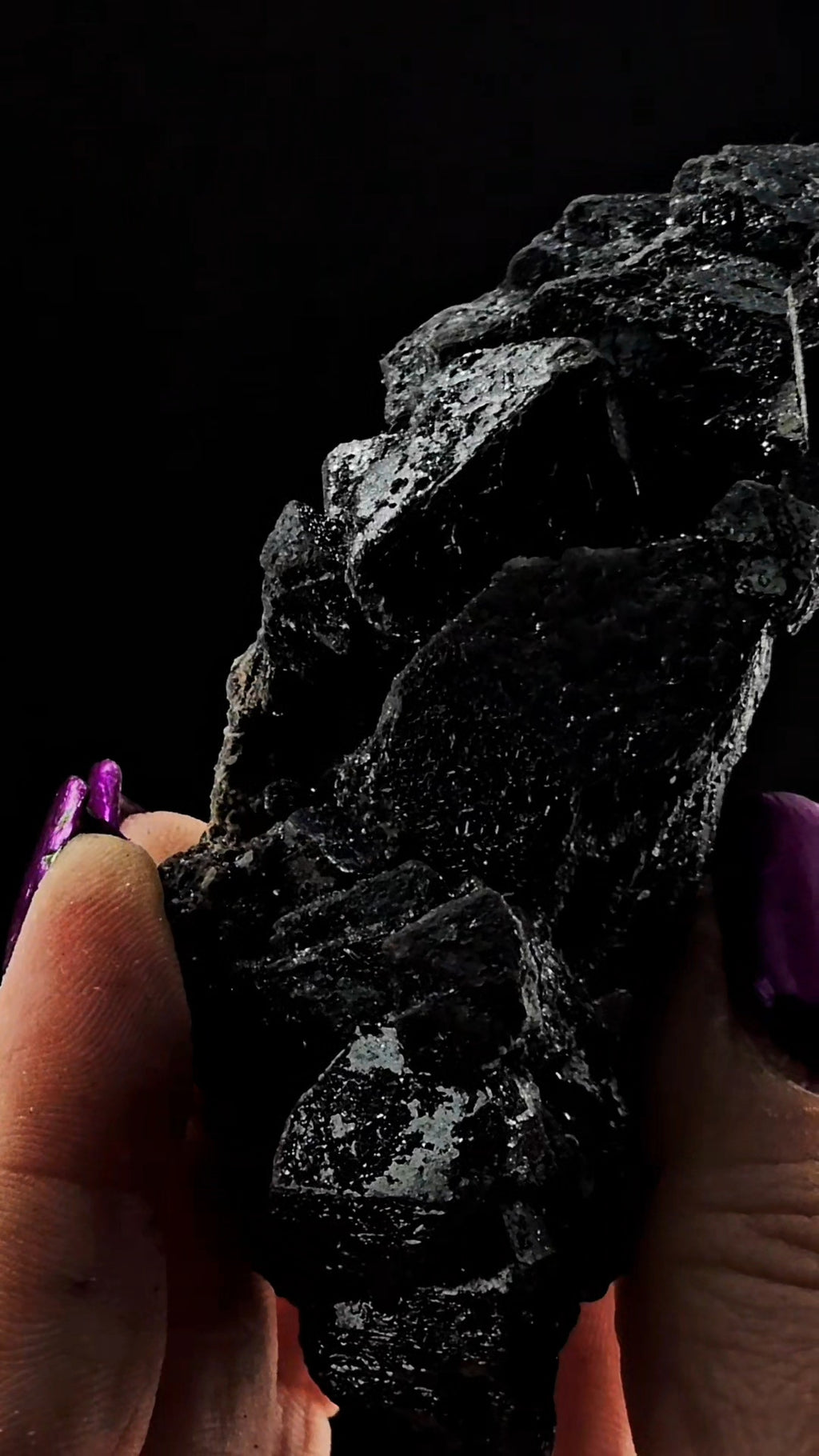 Martite - Hematite After Magnatite from the Payun Volcano