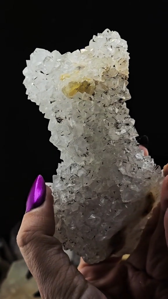 Tantric Twin Points Spirit Quartz