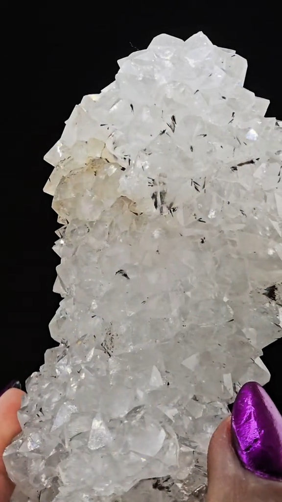 Tantric Twin Points Spirit Quartz