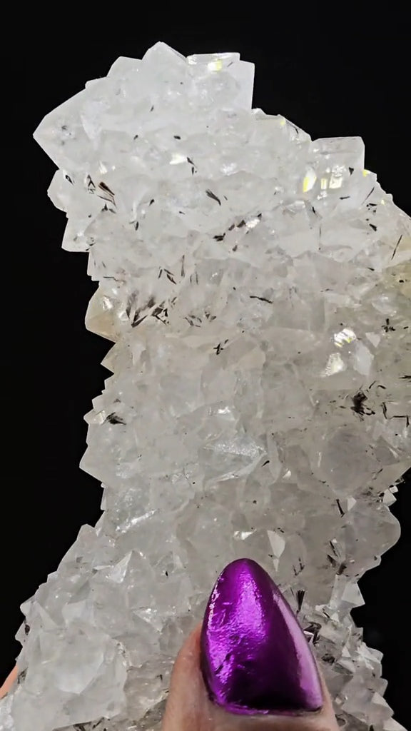 Tantric Twin Points Spirit Quartz