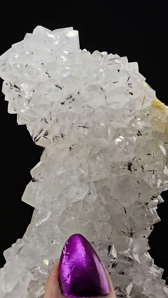 Tantric Twin Points Spirit Quartz