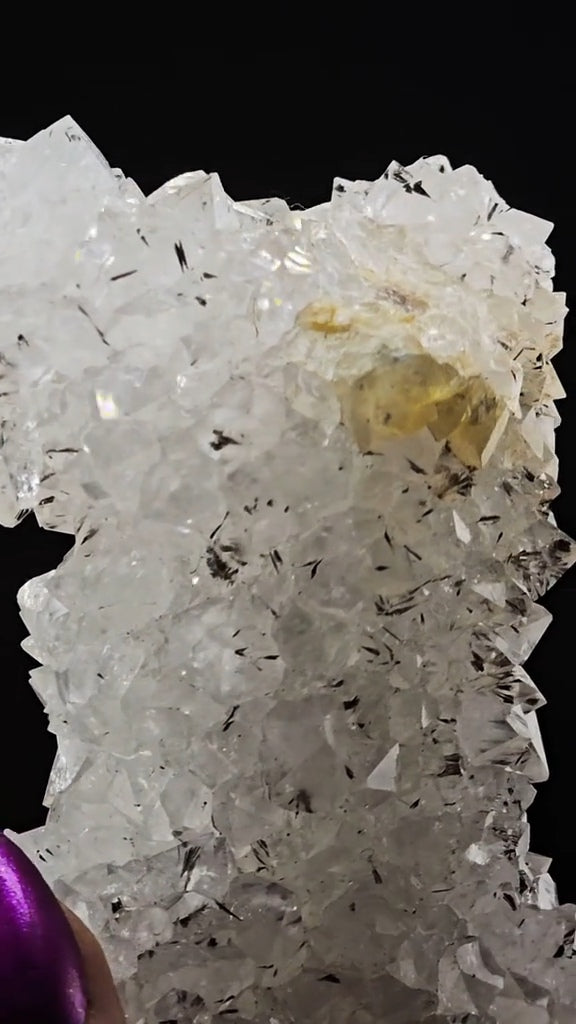 Tantric Twin Points Spirit Quartz