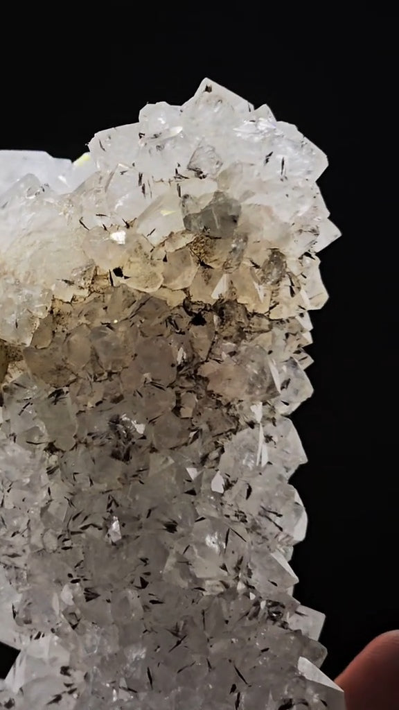 Tantric Twin Points Spirit Quartz