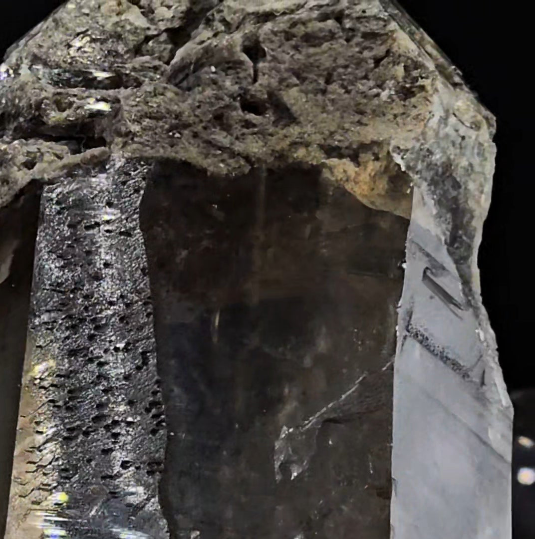 Etched Cap Starbrary Smoky Point with wild inclusions in the cap!