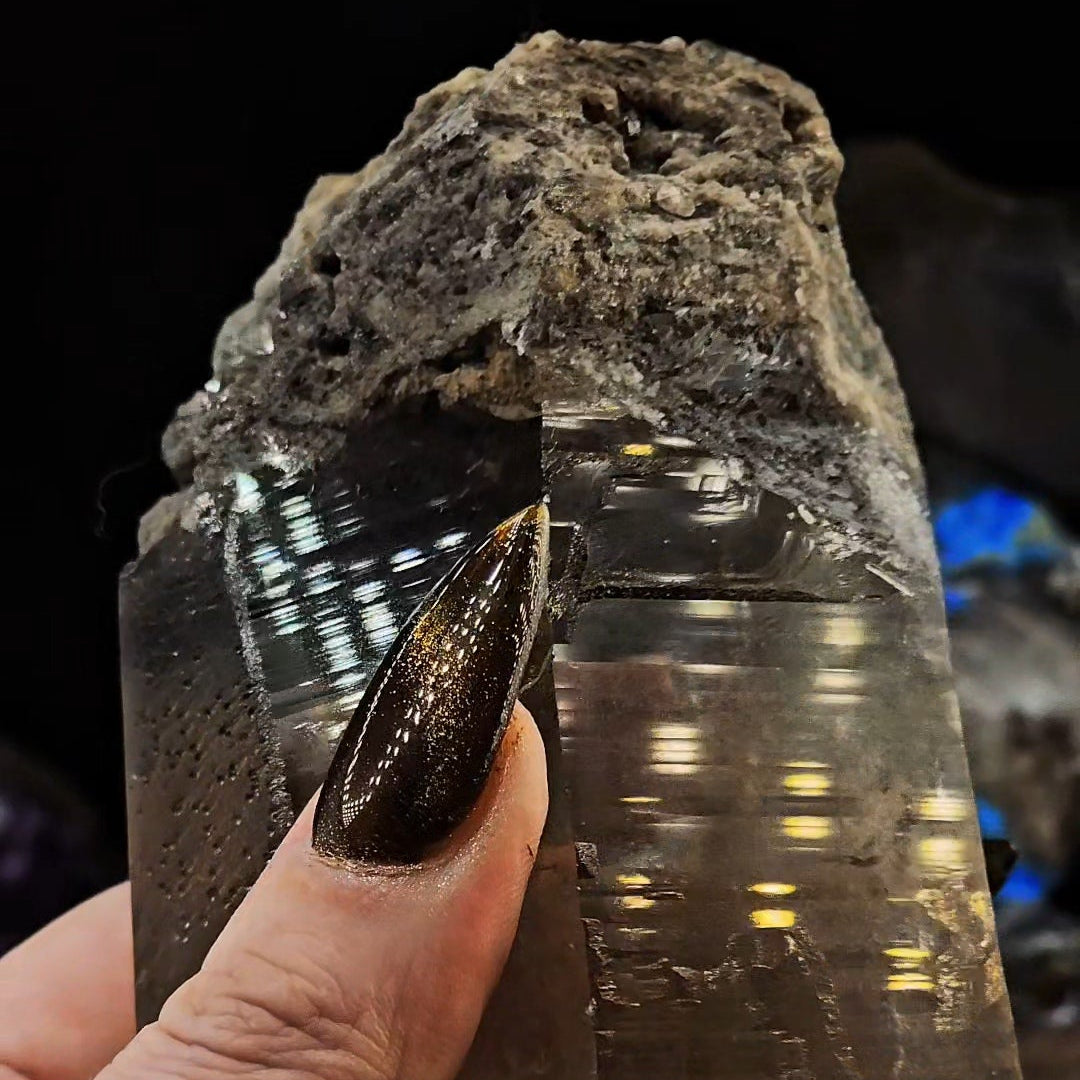 Etched Cap Starbrary Smoky Point with wild inclusions in the cap!