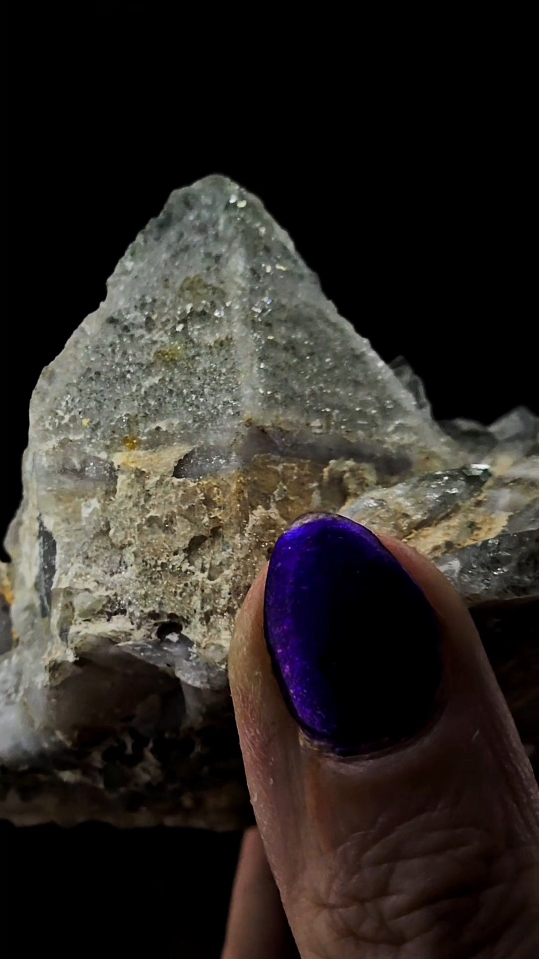Skeletal Nigerian Quartz Cluster Plate