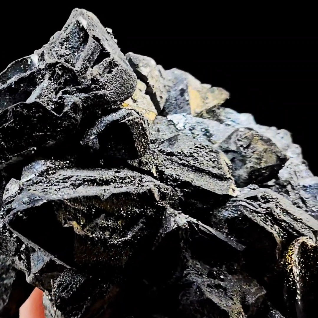 Martite Cluster Hematite After Magnatite from Payun Volcano Argentina