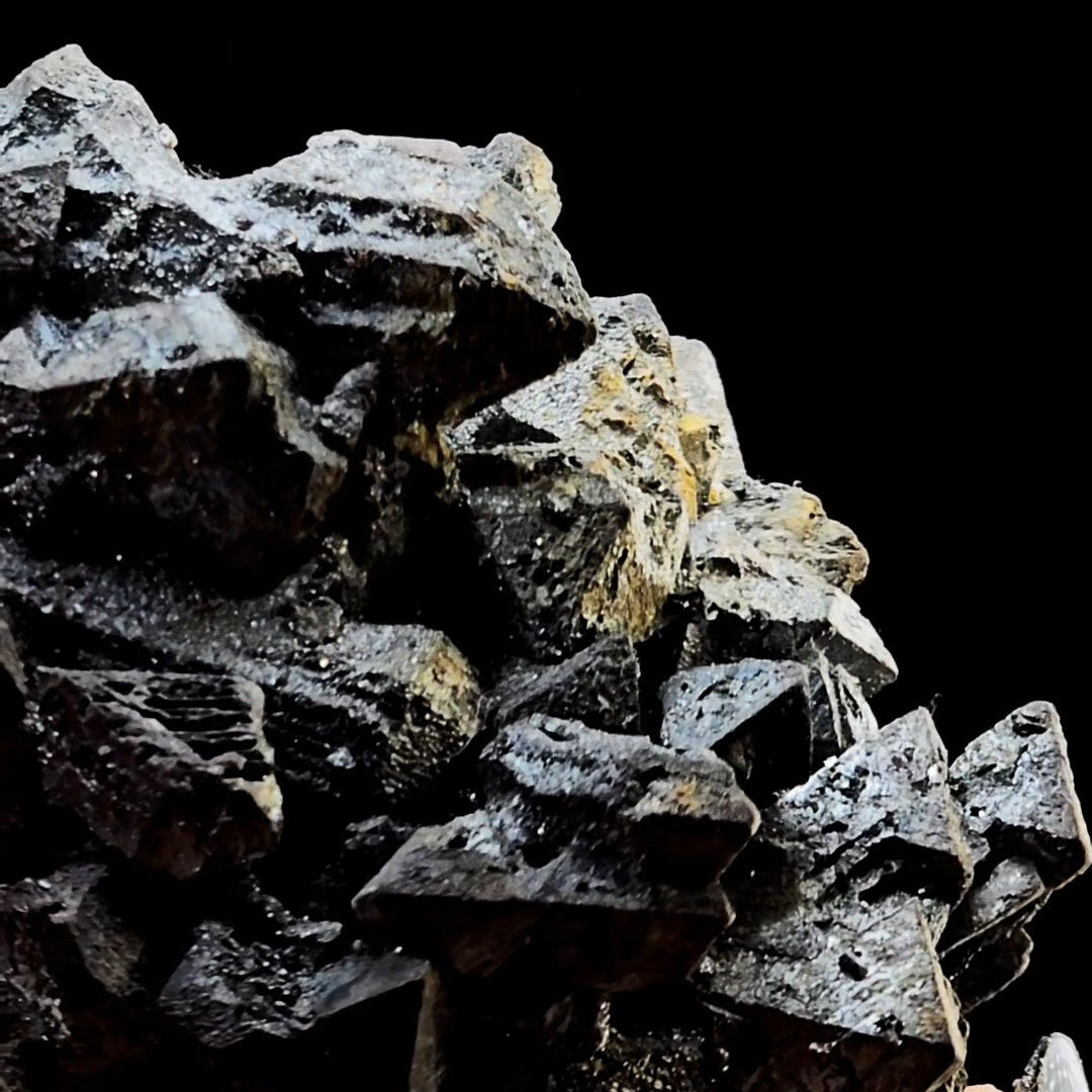 Martite Cluster Hematite After Magnatite from Payun Volcano Argentina