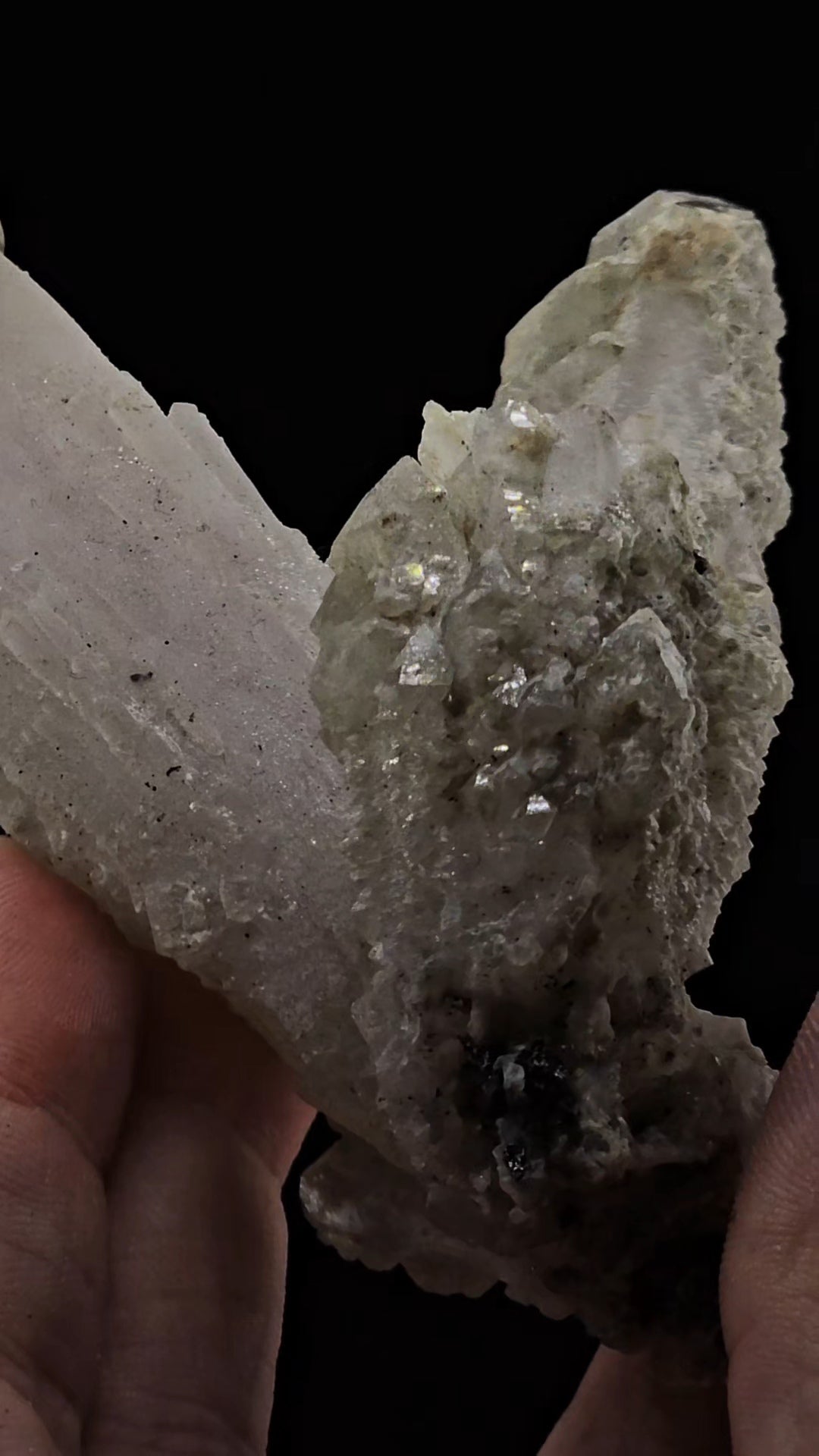 Stunning Inner Mongolian Twin Quartz Scepter – Dragonscale Formation!