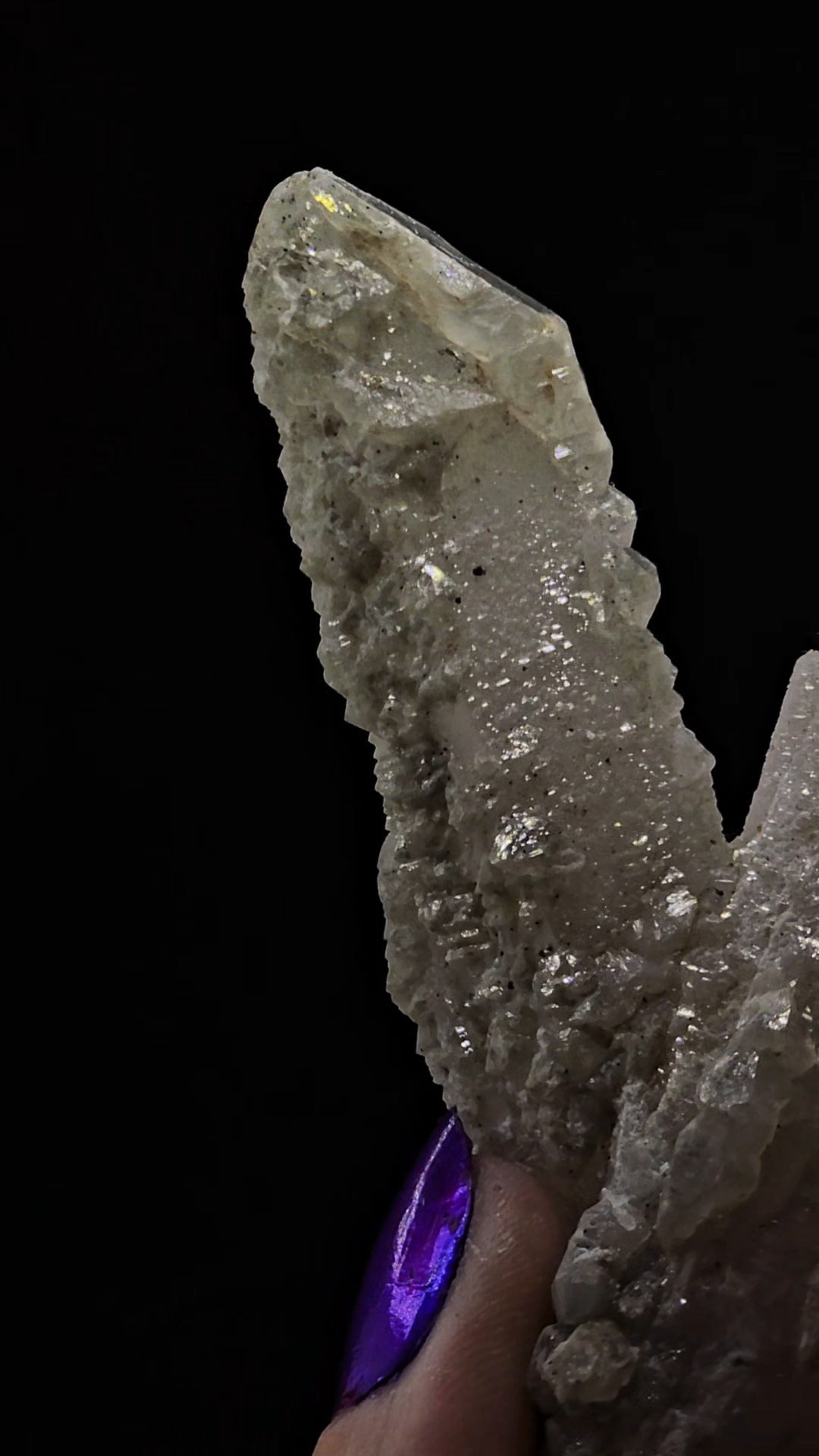 Stunning Inner Mongolian Twin Quartz Scepter – Dragonscale Formation!