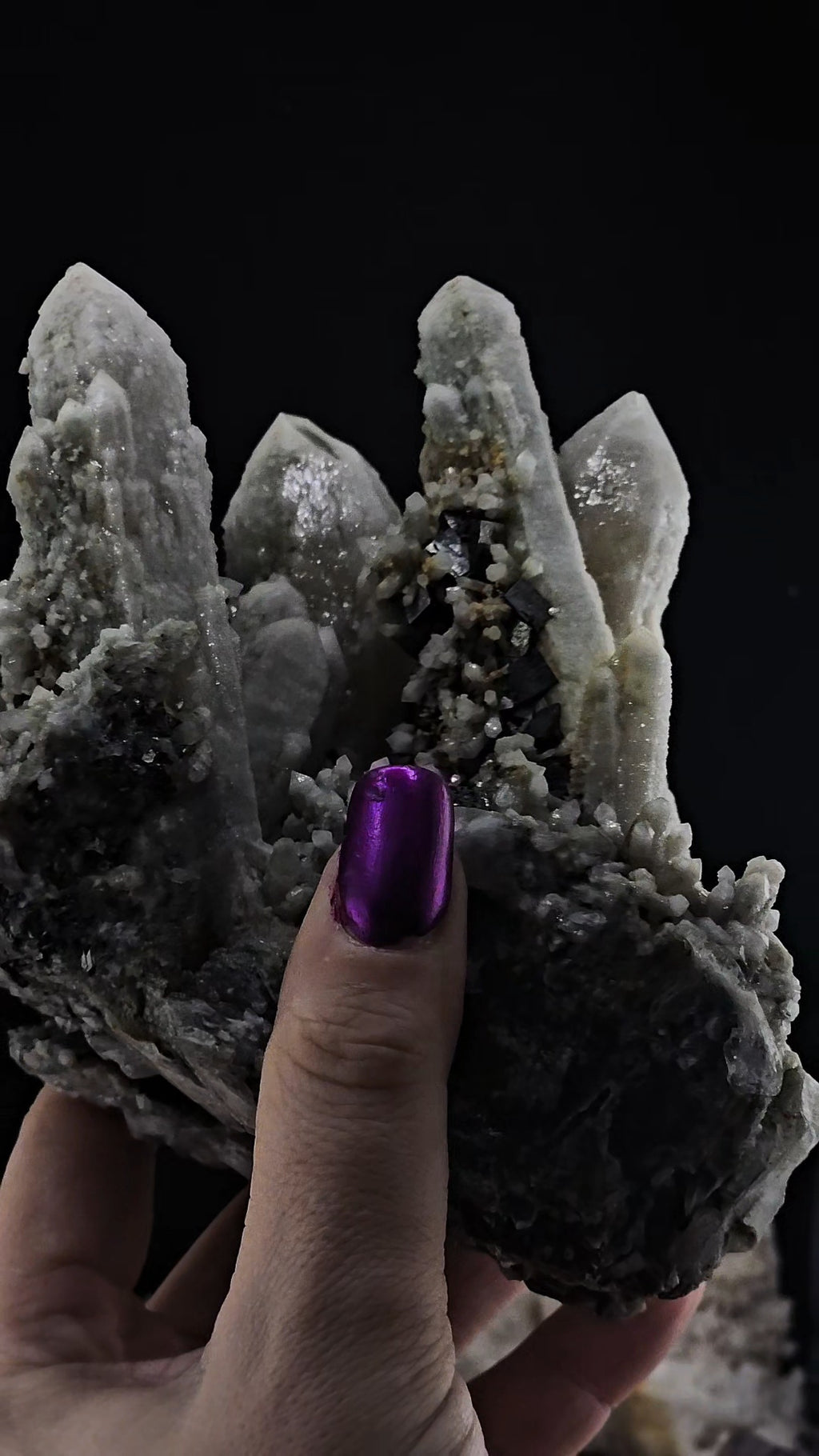 Massive Inner Mongolian Cluster with Pyrite. Old Stock from China.