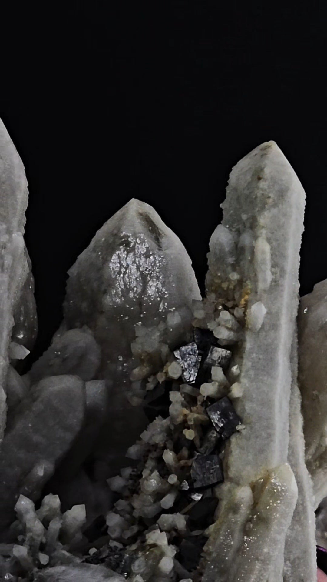 Massive Inner Mongolian Cluster with Pyrite. Old Stock from China.